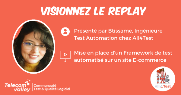 webinaire : Comment mettre en place un Framework de test automatisé sur un site E-commerce ?